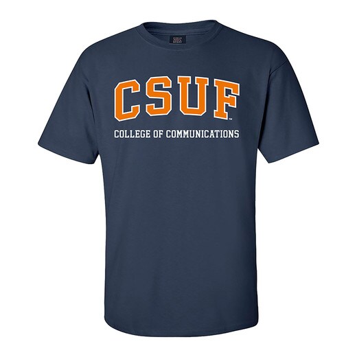 CSUF College of Communications Tee - Navy - 4
